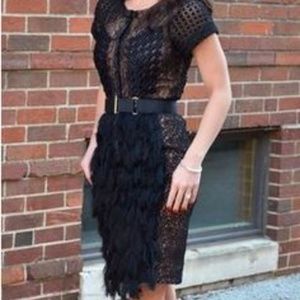 Corvus Fringe Panel Dress by Beguile by Byron Lars